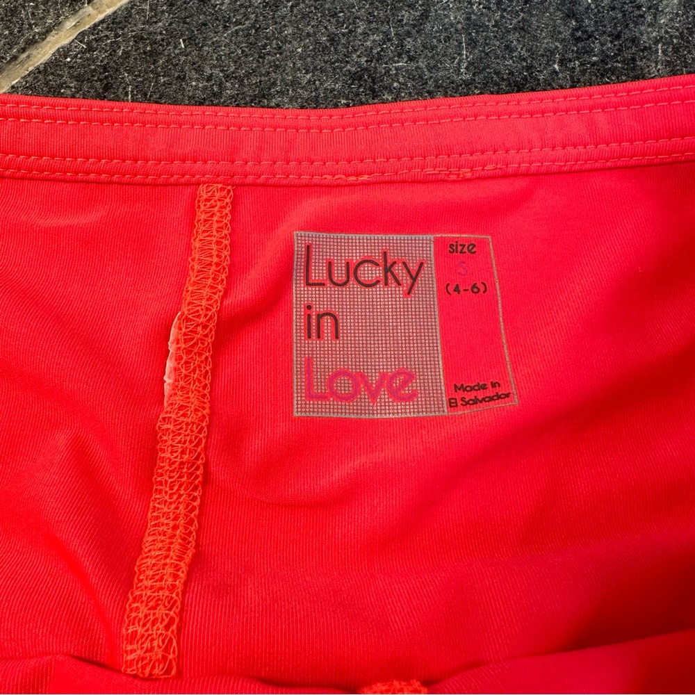 Lucky in Love tennis Red Layered Skort - Picture 3 of 5
